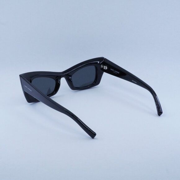 🕶️ New Saint Laurent SL702 001 Sunglasses - Black Frame, Black Lenses - Picture 6 of 12